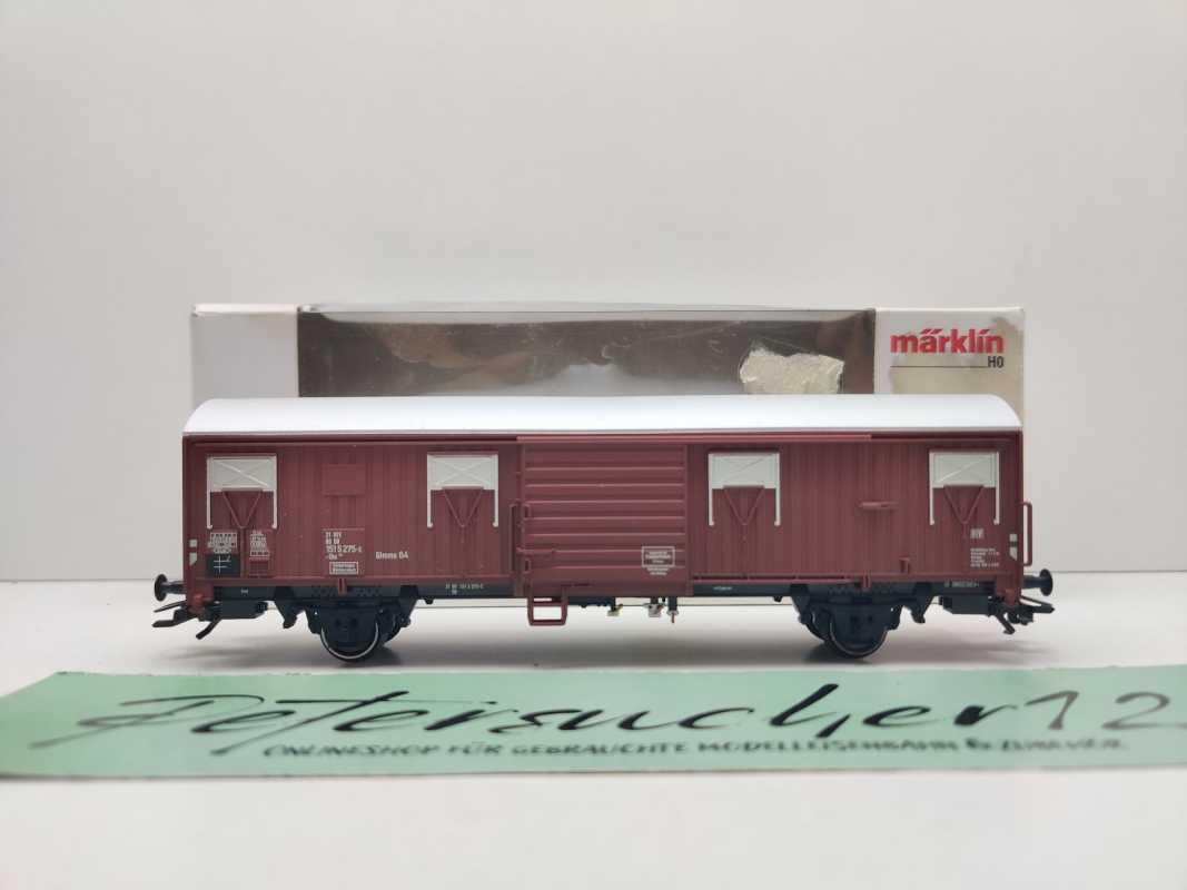 Märklin H0 47329 / zweiachsiger gedeckter Güterwagen der Bauart Gbs 254 / DB