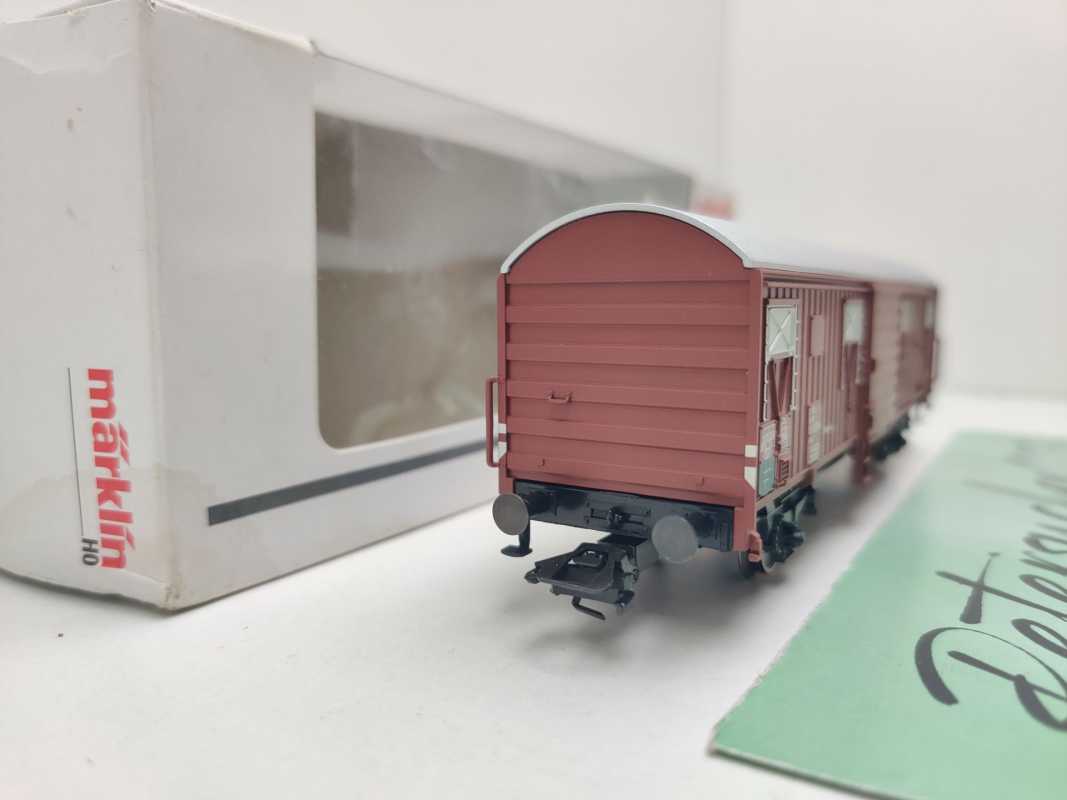 Märklin H0 00779-06 Spundwandwagen 275-2 Gbks256 aus Display / NEM / DB / OVP