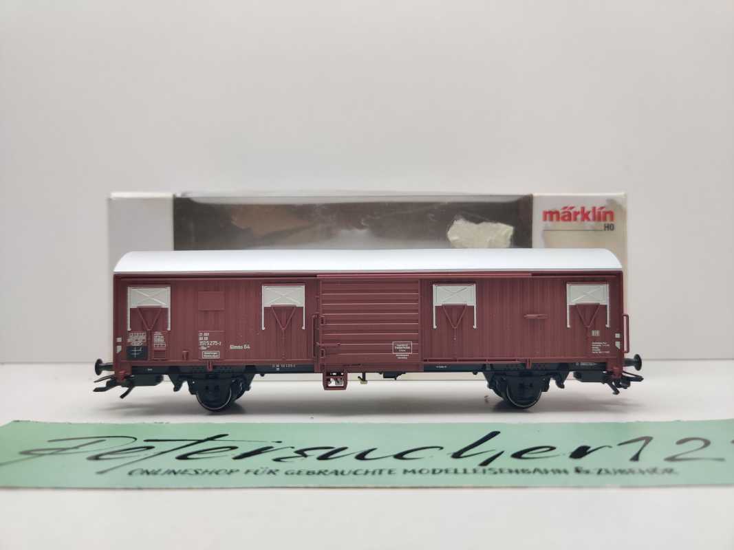 Märklin H0 00779-06 Spundwandwagen 275-2 Gbks256 aus Display / NEM / DB / OVP