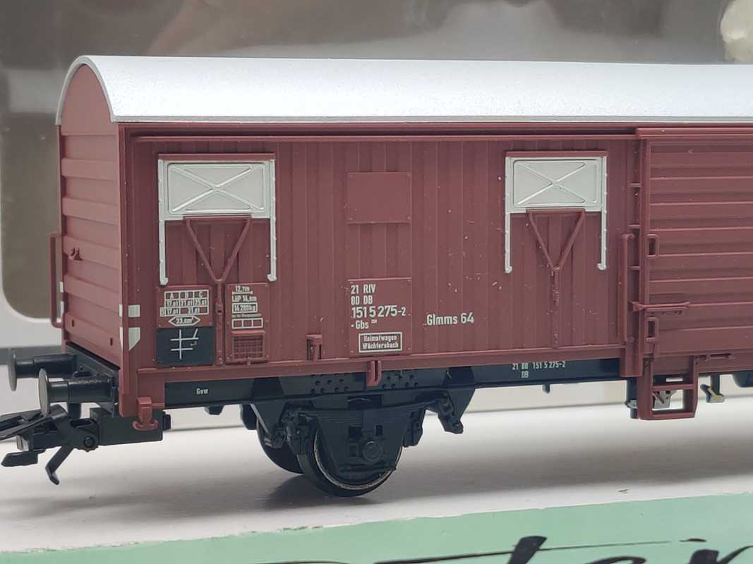 Märklin H0 00779-06 Spundwandwagen 275-2 Gbks256 aus Display / NEM / DB / OVP