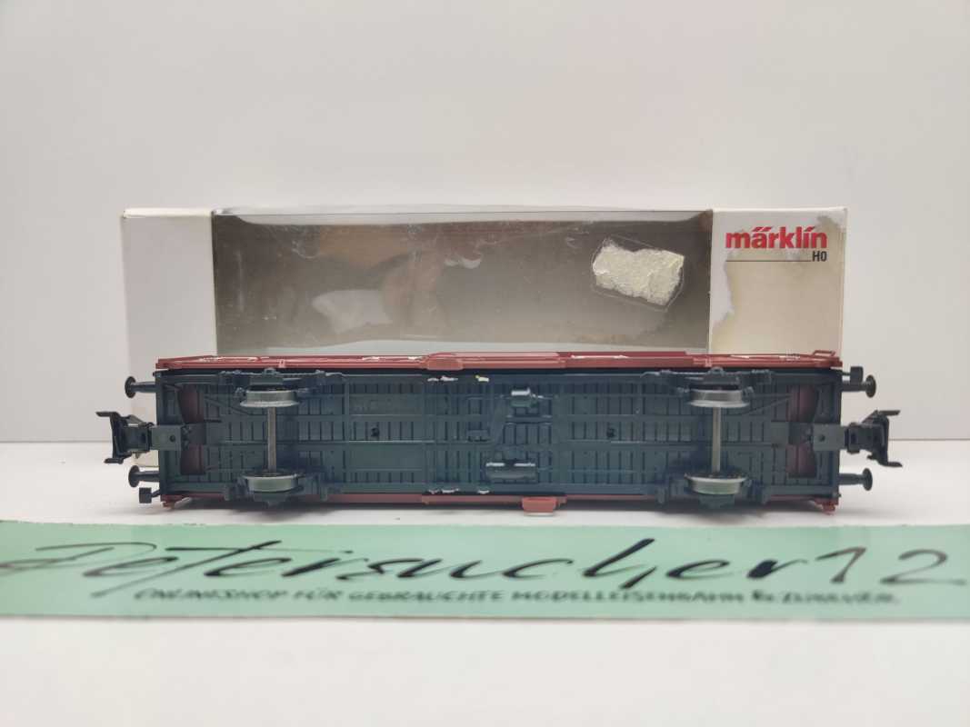 Märklin H0 00779-06 Spundwandwagen 275-2 Gbks256 aus Display / NEM / DB / OVP