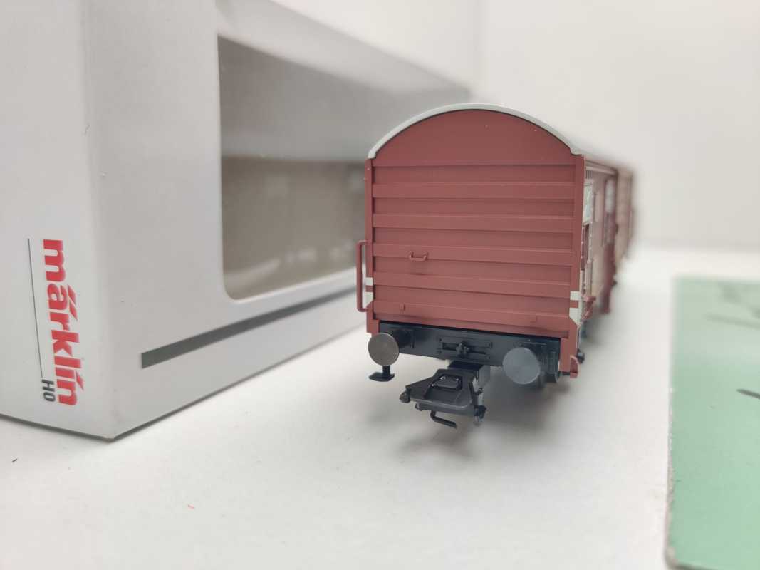 Märklin H0 00779-08 Spundwandwagen 292-7 Gbks256 aus Display / NEM / DB / OVP
