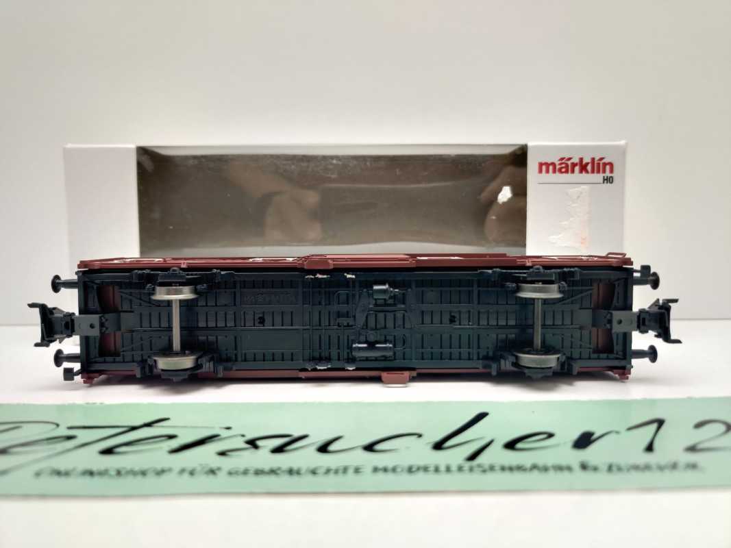 Märklin H0 00779-08 Spundwandwagen 292-7 Gbks256 aus Display / NEM / DB / OVP