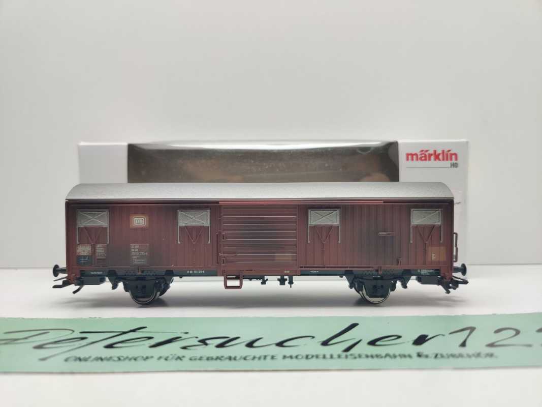 Märklin H0 47329 / zweiachsiger gedeckter Güterwagen der Bauart Gbs 254 / DB