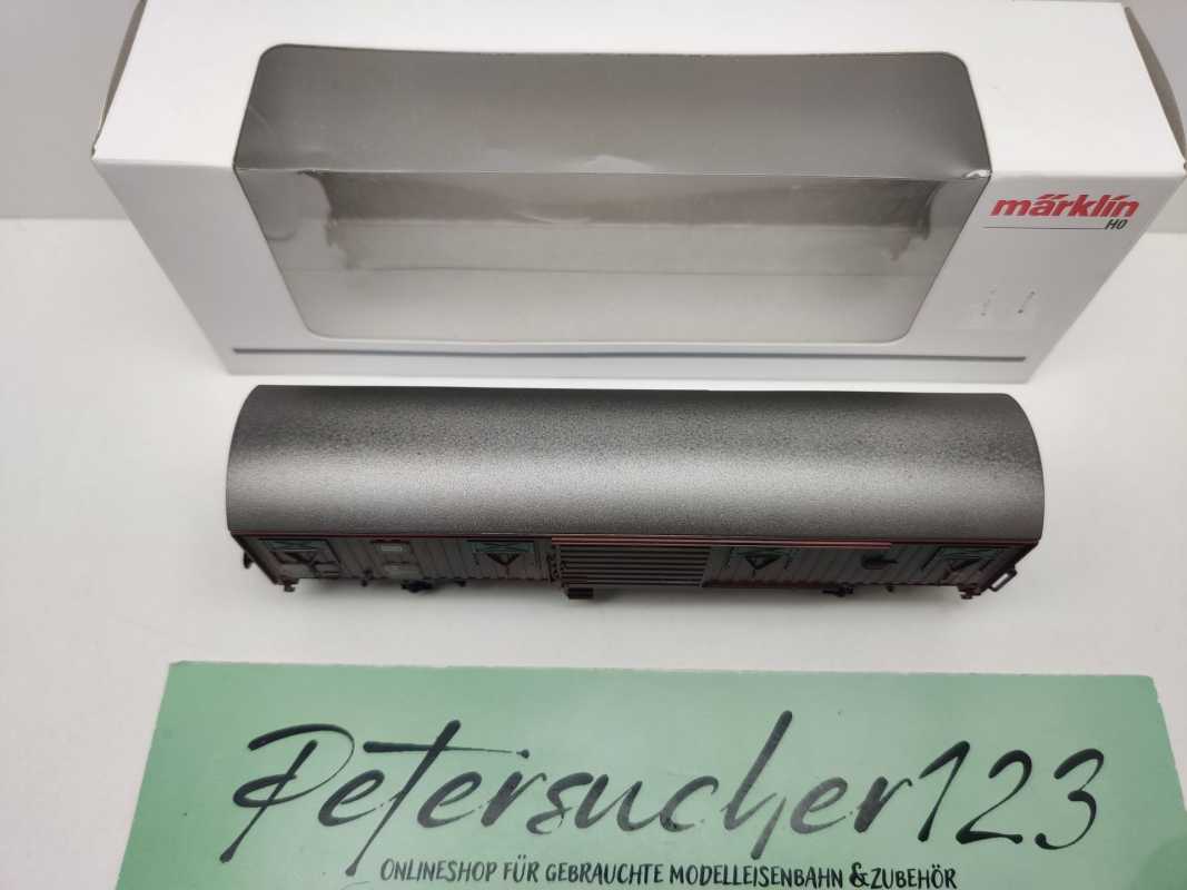 Märklin H0 00779-11 Spundwandwagen 234-9 Gbks256 aus Display / NEM / DB / OVP