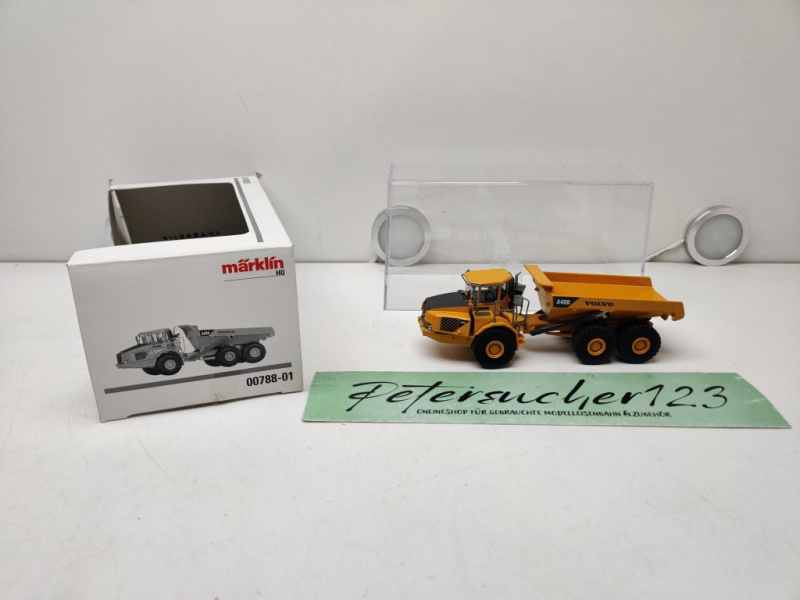 Märklin H0 00788-01 /  Volvo A 40D „Articulated Hauler“ (Knickgelenkter Muldenkipper) / OVP