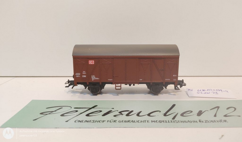 Märklin H0 AC 01 80 124 0 079-4 ged. Güterwagen / GS 213 / DB