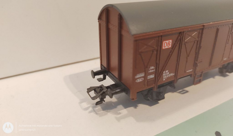 Märklin H0 AC 01 80 124 0 079-4 ged. Güterwagen / GS 213 / DB
