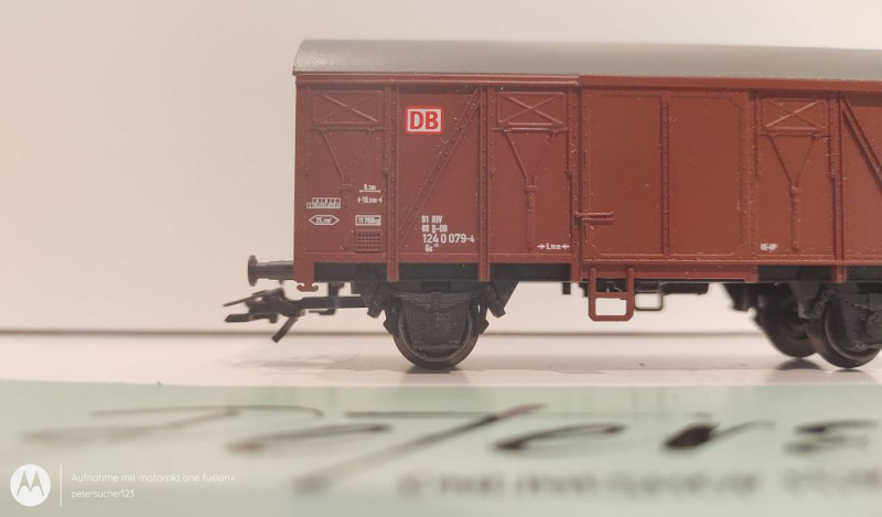 Märklin H0 AC 01 80 124 0 079-4 ged. Güterwagen / GS 213 / DB