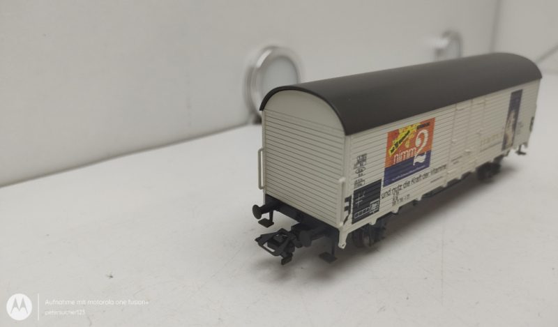 Märklin H0 AC 0815118-5 Gedeckter Güterwagen Nimm2 / Merci / DB