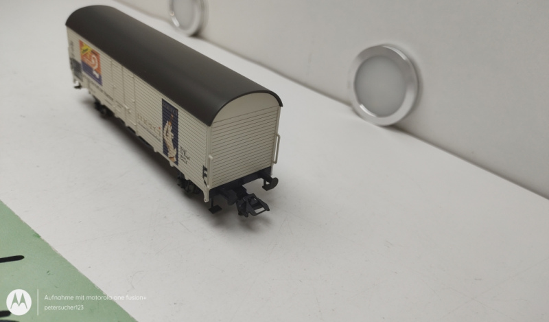 Märklin H0 AC 0815118-5 Gedeckter Güterwagen Nimm2 / Merci / DB