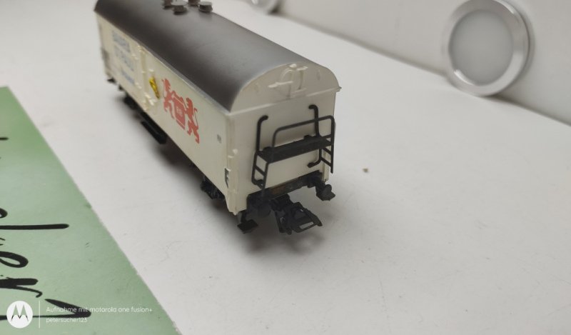Märklin H0 AC  0820751-4 Gedeckter Güterwagen Bavaria St.Pauli Brauerei  / DB