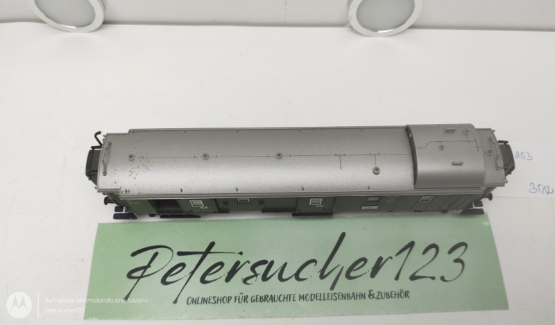 Märklin H0 AC 107253 Gepäckwagen / Grün / DB / Schiebetüren