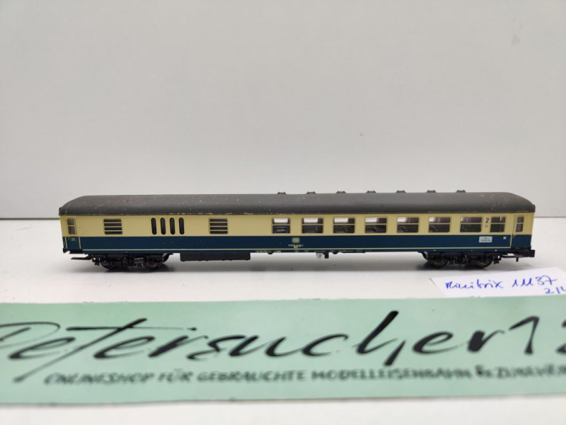 Minitrix N DC 11137-2 K Schnellzugwagen 2.Kl. Gepäck / BDms273 / DB​​​​​​​