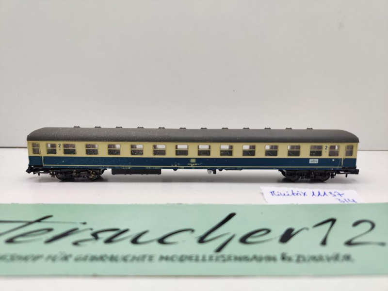 Minitrix N DC 11137-3 K Schnellzugwagen 2.Kl. / Bm232 / DB