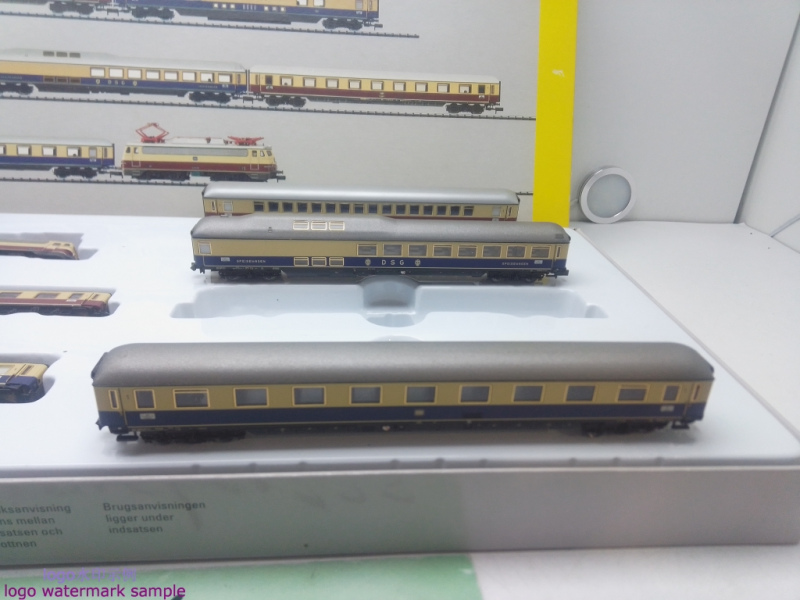 Minitrix N DC 11614  Schnellzugset "Rheinpfeil"/ DSS / Ep. III / Analog / OVP