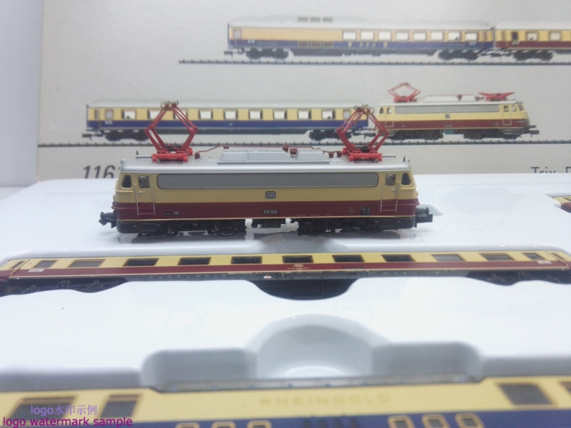 Minitrix N DC 11614  Schnellzugset "Rheinpfeil"/ DSS / Ep. III / Analog / OVP