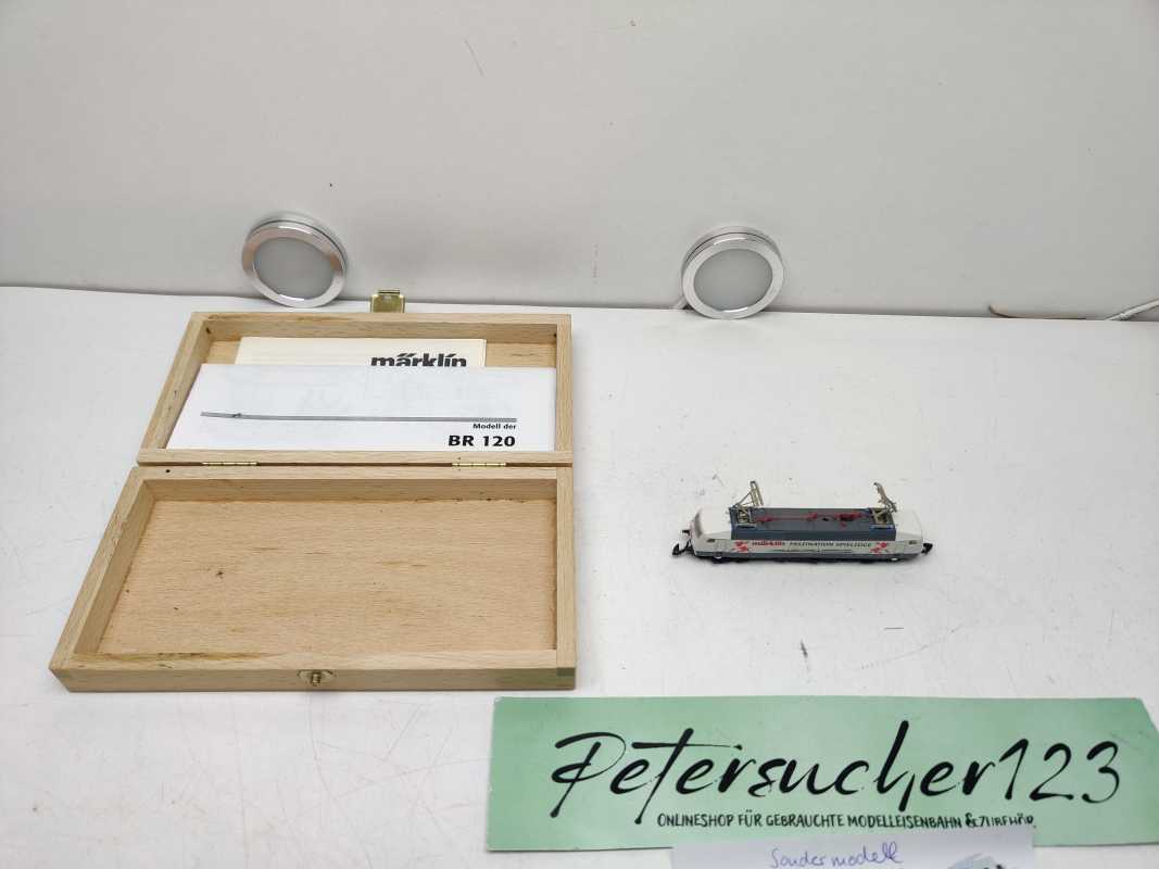 Märklin Z DC BR120 200-6 Elektrolokomotive / Holzkiste