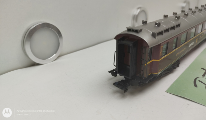 Märklin H0 AC 1237 Speisewagen / DSG / / Rot  / Nem / KK