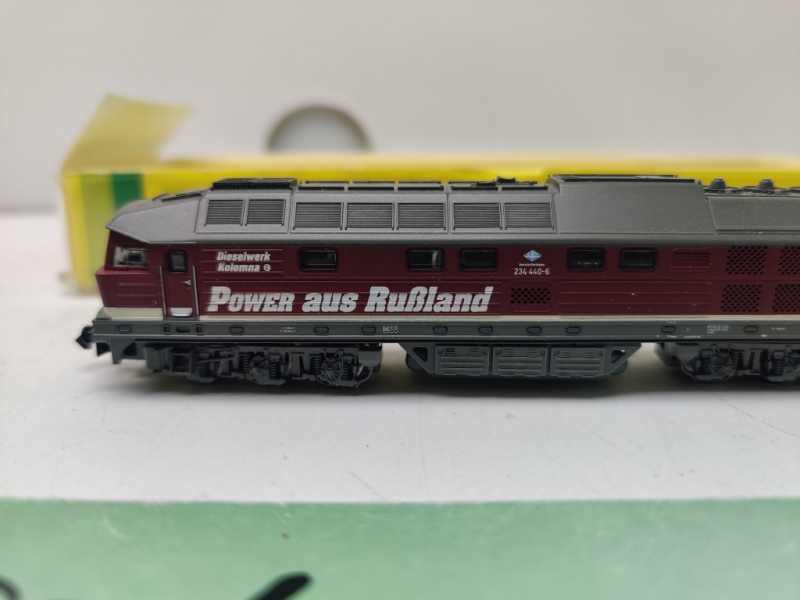 Mini Trix N DC 12875 / BR234 440-6 Diesellok / DR / Rot / DCC / OVP