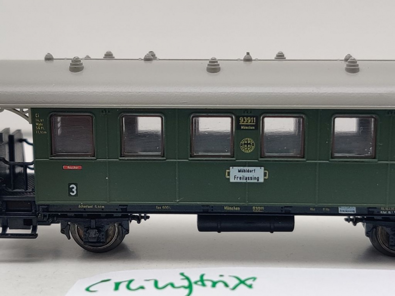 Minitrix N DC 13137 Lokalbahnwagen 3.Kl Ci / DRG