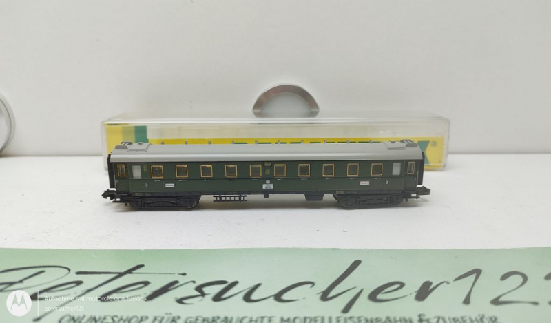 Minitrix N DC 13171 ex 3171 Schnellzugwagen 3.Kl C4ü / DRG / ErsatzVP