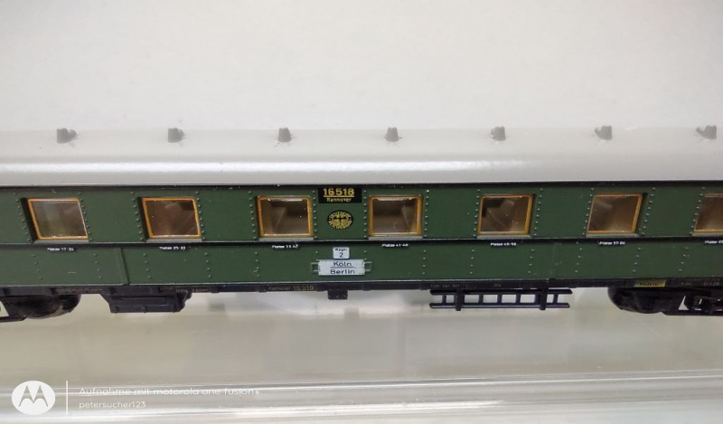 Minitrix N DC 13171 ex 3171 Schnellzugwagen 3.Kl C4ü / DRG / ErsatzVP