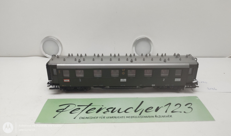Märklin H0 AC 13190 Personenwagen / 1.+2.Kl. / Grün / DRG