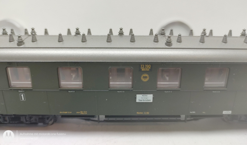 Märklin H0 AC 13190 Personenwagen / 1.+2.Kl. / Grün / DRG