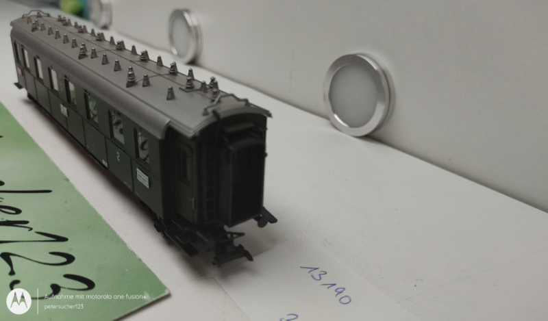Märklin H0 AC 13190 Personenwagen / 1.+2.Kl. / Grün / DRG