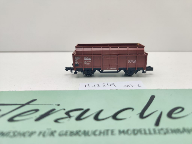 Minitrix N DC 13926 ex 13249 Kokstransportwagen "NMH" Eaos aus Set / DB