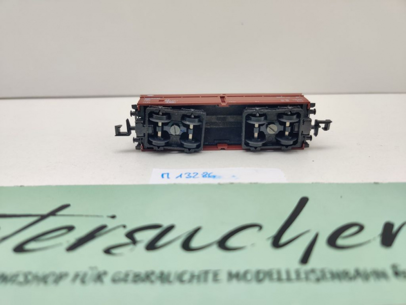 Minitrix N DC 13286 ex 3286 Selbstentladewagen Ladung Kohlen Fad167 / DB