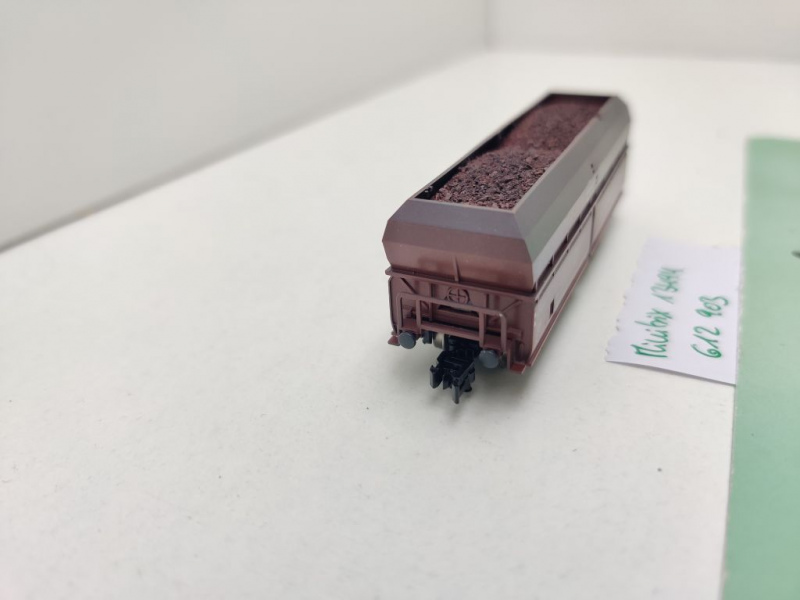 Minitrix N DC 13494 Selbstentladewagen "Erz IIId" OOtz / 612 903 / NEM / DB
