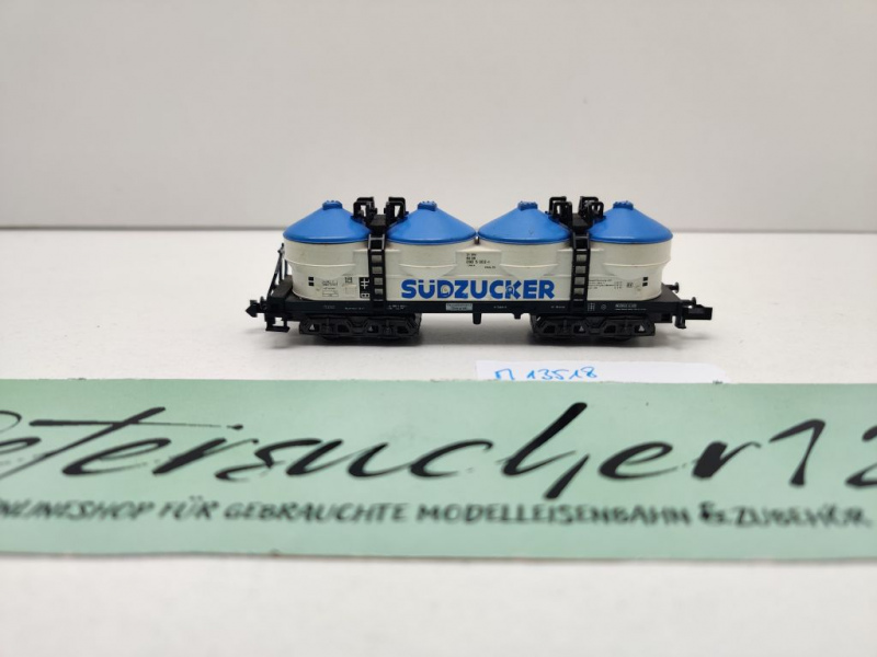 Minitrix N DC 13518 ex 3518 Silowagen "Südzucker" Uacs / DB