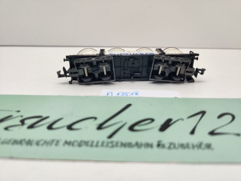 Minitrix N DC 13518 ex 3518 Silowagen "Südzucker" Uacs / DB