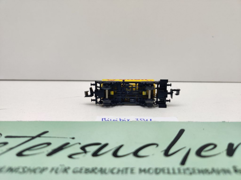 Minitrix N DC 13541 Kesselwagen "Shell" / Uh / DB