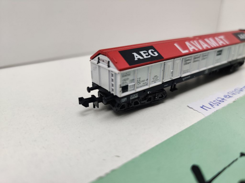 Minitrix N DC 13567 Schiebedachwagen "Lawamat" KKk48 / DB
