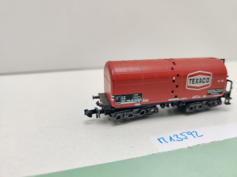 Minitrix N DC 13592 ex 3592 Heizöl-Transportwagen "Texaco" / DB
