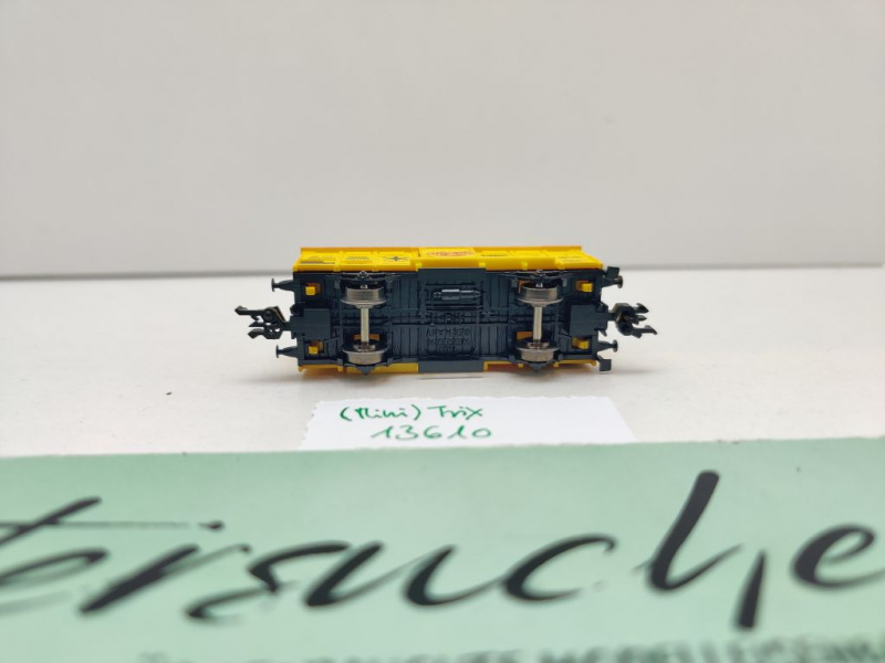 Minitrix N DC 13610 ged. Güterwagen "Maggi" Gm / DRG