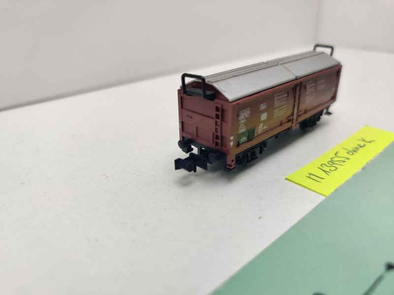 Minitrix N DC 13955 Schiebewandwagen Tis858 / norm. Kupplung / DB