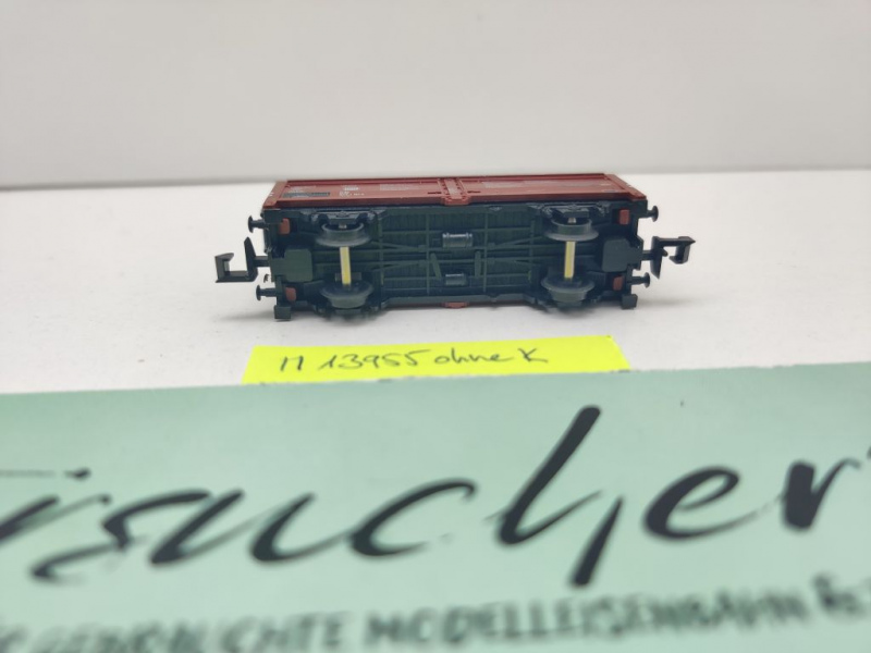Minitrix N DC 13955 Schiebewandwagen Tis858 / norm. Kupplung / DB