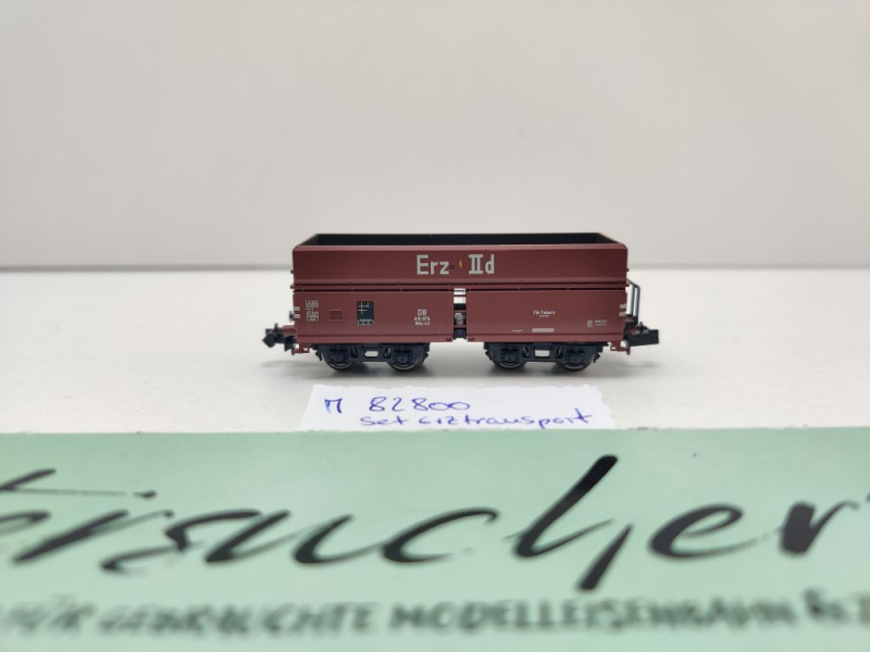 Minitrix N DC 15194-18 Selbstentladewagen "Erz IId" OOtz43 aus Set / NEM / DB