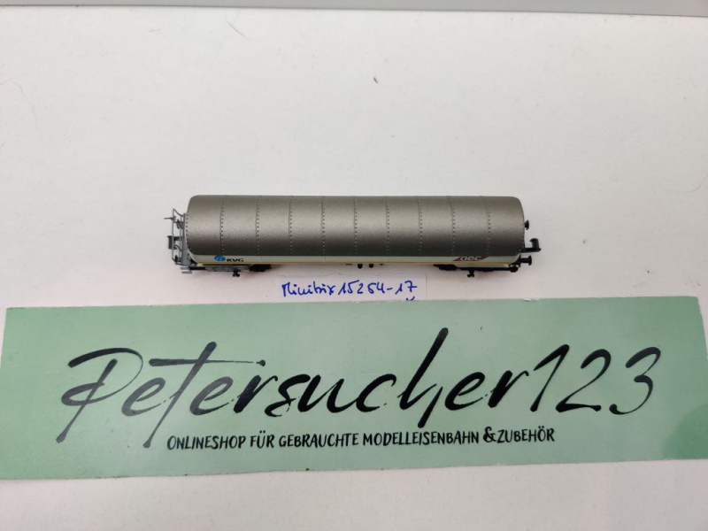 Minitrix N DC 15254-17 Druckgas-Kesselwagen "KVG" / NEM / DB