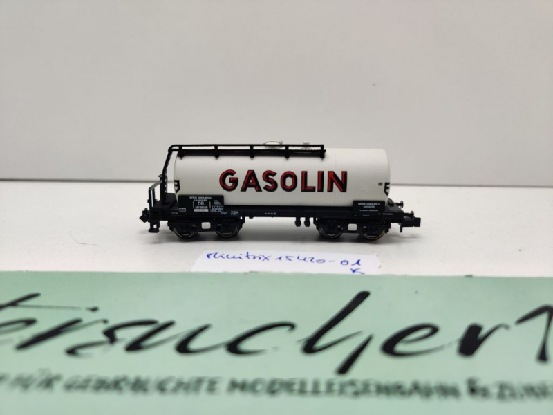 Minitrix N DC 15420-01 Kesselwagen "Gasolin" / NEM / DB