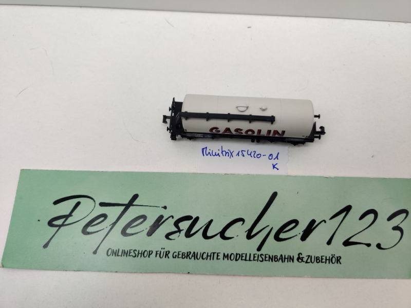 Minitrix N DC 15420-01 Kesselwagen "Gasolin" / NEM / DB