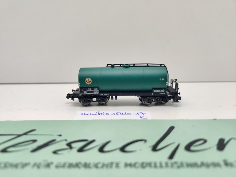 Minitrix N DC 15420-17 Kesselwagen "DEA" / NEM / DB