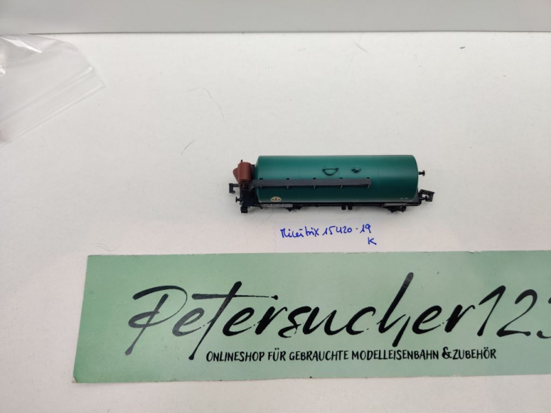 Minitrix N DC 15420-19 Kesselwagen "DEA" / NEM / DB