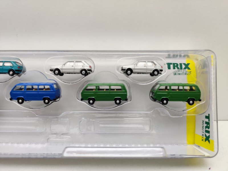 Minitrix N DC 15441 2teil. Set "Automod. a Wolfsburg" Laaeks553 / NEM / DB / OVP