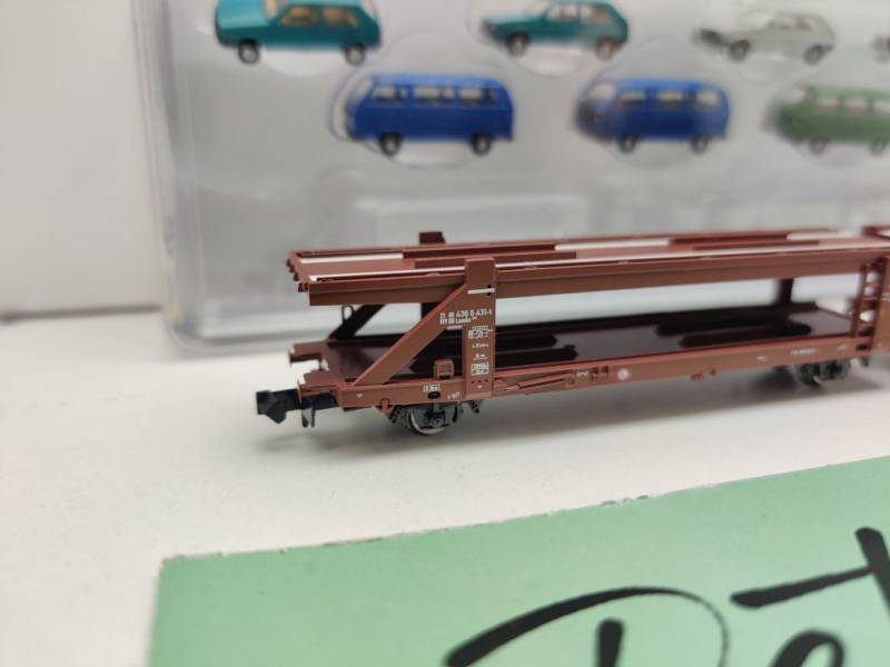 Minitrix N DC 15441 2teil. Set "Automod. a Wolfsburg" Laaeks553 / NEM / DB / OVP
