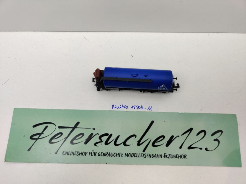 Minitrix N DC 15504-11 Kesselwagen "Aral" / NEM / DB
